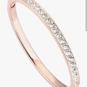 Ted Baker Rose Gold Bangle with Crystals